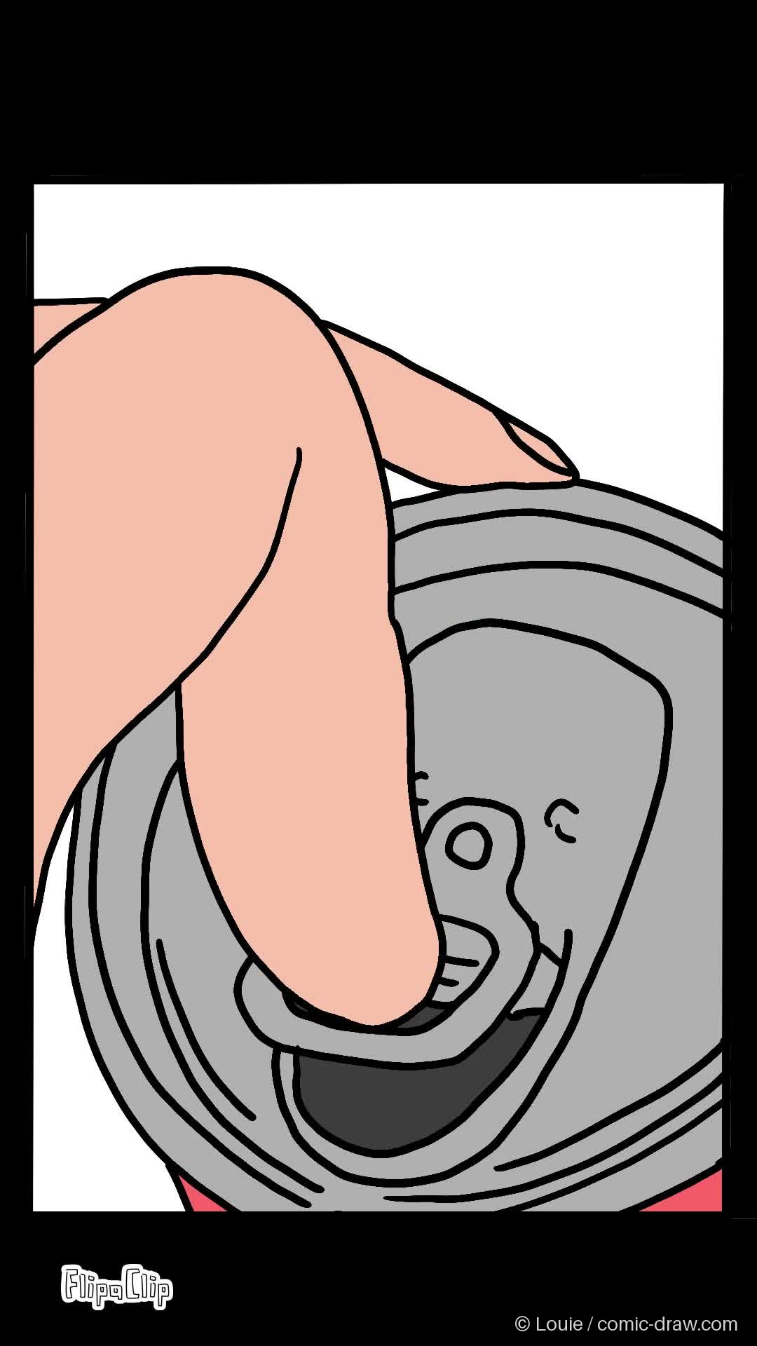 opening a soda bottle