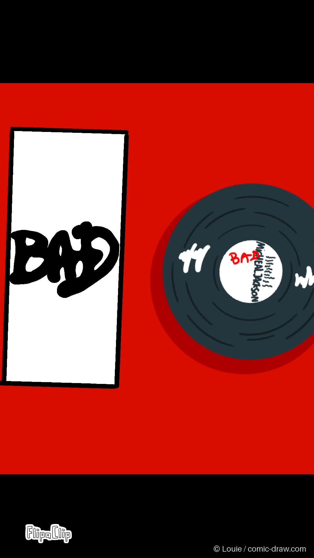 BAD micheal jackson animation