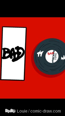 BAD micheal jackson animation